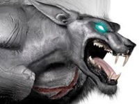 (SWAT) wolf plateado omega Logo